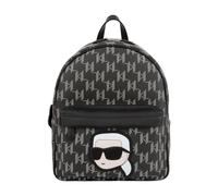 Karl Lagerfeld - k/ikonik 2.0 mono cc backpack Nero - -Bags -Donna -Nero -ONE SIZE