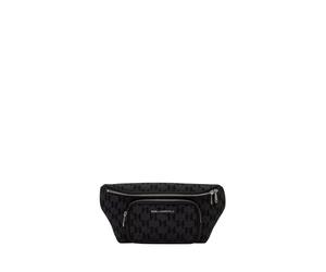 Karl Lagerfeld - K/Monogram Belt Bag - - Bags - Uomo - Nero - ONE SIZE