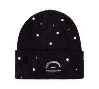 Karl Lagerfeld - K/Rsg Pearls Beanie - - Accessories - Donna - Nero - ONE SIZE