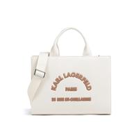 Karl Lagerfeld K/Rue St Guillaume Medium Borsa a mano beige, cotone, donna
