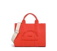 Karl Lagerfeld K/Rue St Guillaume Medium Borsa a mano rosso, pelle sintetica, donna