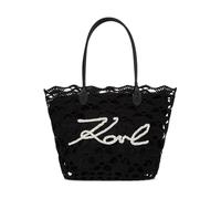 Karl Lagerfeld - K/Signature Crochet Tote - - Bags - Donna - Nero - ONE SIZE