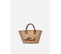Karl Lagerfeld - K/Signature Raffia Md Basket Marrone - Borse T.U Marrone