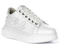Karl Lagerfeld Kapri Signia Em Karl Lace Logo Mid Low Cut Tla - Sneaker da donna, bianco, 39 EU