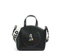 Karl Lagerfeld KL x Disney Small Borsa a mano nero, pelle, donna