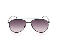 KARL LAGERFELD KL305S (509) occhiali da sole unisex, pilot, in metallo color nero occhiali da sole