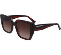 Karl Lagerfeld KL6036S 049, Rosso, Acetate, Donne occhiali da sole 52