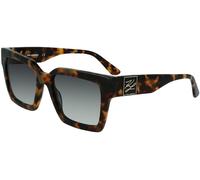 Karl Lagerfeld Donna Karl Lagerfeld KL6057S 215 Occhiali da sole Acetato Marrone Grigio Squadrata Fotocromatiche Fotocromatiche