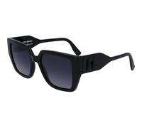 Karl Lagerfeld KL6098S 001, Nero, Plastic, Donne occhiali da sole 52