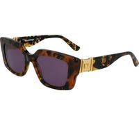 Karl Lagerfeld Donna KL6125S 234 Occhiali da sole Acetato Havana Grigio Squadrata Normale Normale