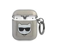 Karl Lagerfeld Kla2uchgk Airpods Preto/Preto Glitter Choupette