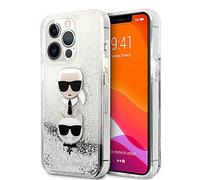 Karl Lagerfeld Custodia Per Telefono Klhcp13lkicgls Iphone 13 Pro13 6.1 Liquid Karl&choupette Head