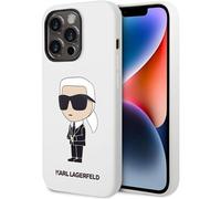 Karl Lagerfeld Custodia Per Telefono Klhcp14lsnikbch Iphone 14 Pro 6.1 Silicone Ikonik