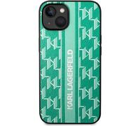 Karl Lagerfeld KLHCP14SPGKLSKN - Custodia rigida per iPhone 14 da 6,1", colore: Verde