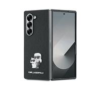 Karl Lagerfeld Sleeve KLHCZFD6SAPKCNPK Spilla in metallo saffiano nero - Galaxy Z Fold6