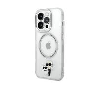 KARL LAGERFELD KLHMP14LHNKCIT COVER MAGSAFE per Apple iPhone 14 Pro, Trasparente