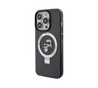 KARL LAGERFELD KLHMP15LHMRSKCK COVER MAGSAFE per Apple iPhone 15 Pro, Nero