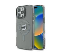 Karl Lagerfeld Cover per iPhone 16 Pro Max – Compatibile con iPhone 16 Series – Nero