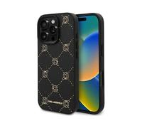 KARL LAGERFELD KLHMP16XPGKHPHK COVER MAGSAFE per Apple iPhone 16 Pro Max, Nero