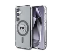 KARL LAGERFELD KLHMS25SHLSKIK Cover per Samsung Galaxy S25, Trasparente