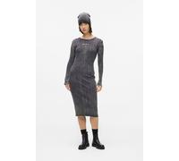 Karl Lagerfeld - Abito Midi a Costine - - Dresses - Donna - Grigio - L