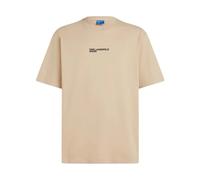 Karl Lagerfeld - KLJ Reg Back Frame Tee - - Tops - Uomo - Beige - M