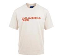 Karl Lagerfeld - KLJ Reg SS Essential Tee - - Tops - Uomo - Beige - M