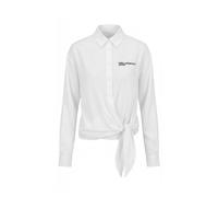 Karl Lagerfeld - KLJ Tied Blouse - - Blouses & Shirts - Donna - Bianco - S