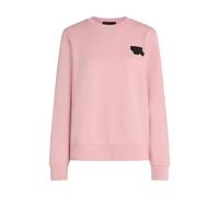 Karl Lagerfeld Kocktail Rubber Patch Sweat Pink Nectar Taglia: XL | Maglie a manica lunga Outlet | Donna | Rosa