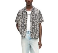 Karl Lagerfeld - Linear Logo AOP Shirt - - Shirts - Uomo - Multicolore - S