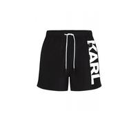 Karl Lagerfeld - Logo Short Boardshorts - - Swimwear - Uomo - Nero - M