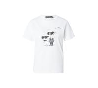 Karl Lagerfeld Maglietta 'Ikon' beige / grigio / nero / bianco Donna Karl Lagerfeld S