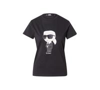 Karl Lagerfeld Maglietta 'Ikonik 2.0' nero / bianco Donna Karl Lagerfeld XS nero / bianco