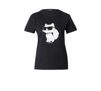 Karl Lagerfeld Maglietta 'Ikonik 2.0' nero / bianco Donna Karl Lagerfeld XS nero / bianco
