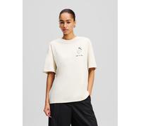 Karl Lagerfeld Maglietta 'KL x Jorge Parra' crema / nero, Taglia M