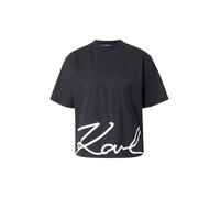 Karl Lagerfeld Maglietta nero / bianco Donna Karl Lagerfeld L