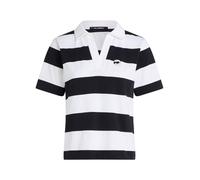 Karl Lagerfeld Maglietta nero / bianco Donna Karl Lagerfeld XL