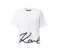 Karl Lagerfeld Maglietta nero / bianco Donna Karl Lagerfeld XS