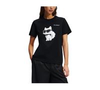 Karl Lagerfeld - Magliette Ikon Aquarelle - - Tops - Donna - Nero - S