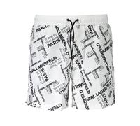 Karl Lagerfeld - Medium Swim Boxers - - Swimwear - Uomo - Bianco - S
