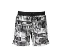 Karl Lagerfeld Nero Polyester Men's Swim Boxer - S