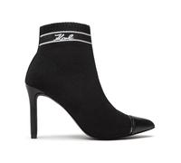 Karl Lagerfeld - Pandara Mid Knit Signia Boot - - Shoes - Donna - Nero - 40 EU