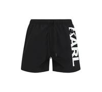 Karl Lagerfeld Pantaloncini da bagno nero / bianco Uomo - Premium - Biancheria e abbigliamento da mare - Moda mare - Pantaloncini da mare Karl Lagerfeld M