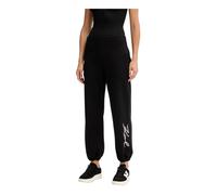 Karl Lagerfeld - Pantaloni Tuta con Logo e Paillettes - - Trousers - Donna - Nero - S