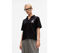 Karl Lagerfeld Paris Sketch Eiffel Polo Black Taglia: S | Polo Outlet | Donna | Nero