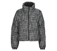 Karl Lagerfeld Piumino BOUCLE PUFFER JACKET in Nero EU M