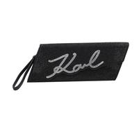 Karl Lagerfeld Pochette nero / argento Donna - Abbigliamento - Occasioni - Matrimonio - Per la madre della sposa - Scarpe e accessori - Pochette Karl Lagerfeld One Size