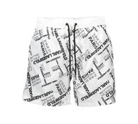 Karl Lagerfeld - Polyester Swim Boxer - - Swimwear - Uomo - Bianco - S