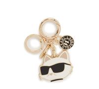 Karl Lagerfeld Portachiavi 'IKON CHOUPETTE' crema / beige scuro / oro / nero Donna Karl Lagerfeld One Size crema / beige scuro / oro / nero