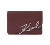 Karl Lagerfeld - Portafoglio Piccolo K/Signature - - Accessories - Donna - Marrone - ONE SIZE